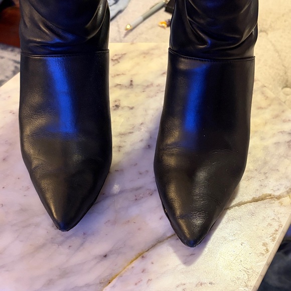 Tory Burch Knee-High Leather Boots - Picture 3 of 10